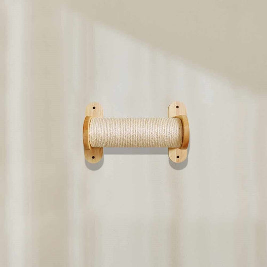 Nobby Katze Kletterwand Sisalstamm So 28x14x20cm Wandmontage Sisal Kratzbaum 