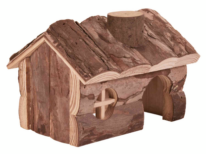 Trixie Natural Living Haus Hendrik Nagerhaus Nager Hamster Maus Holz Versteck 