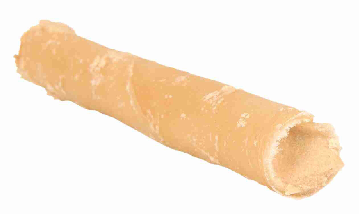 50 x gefüllte Kaurollen Hundesnack Schinken Füllung Kausnack Rinderhaut