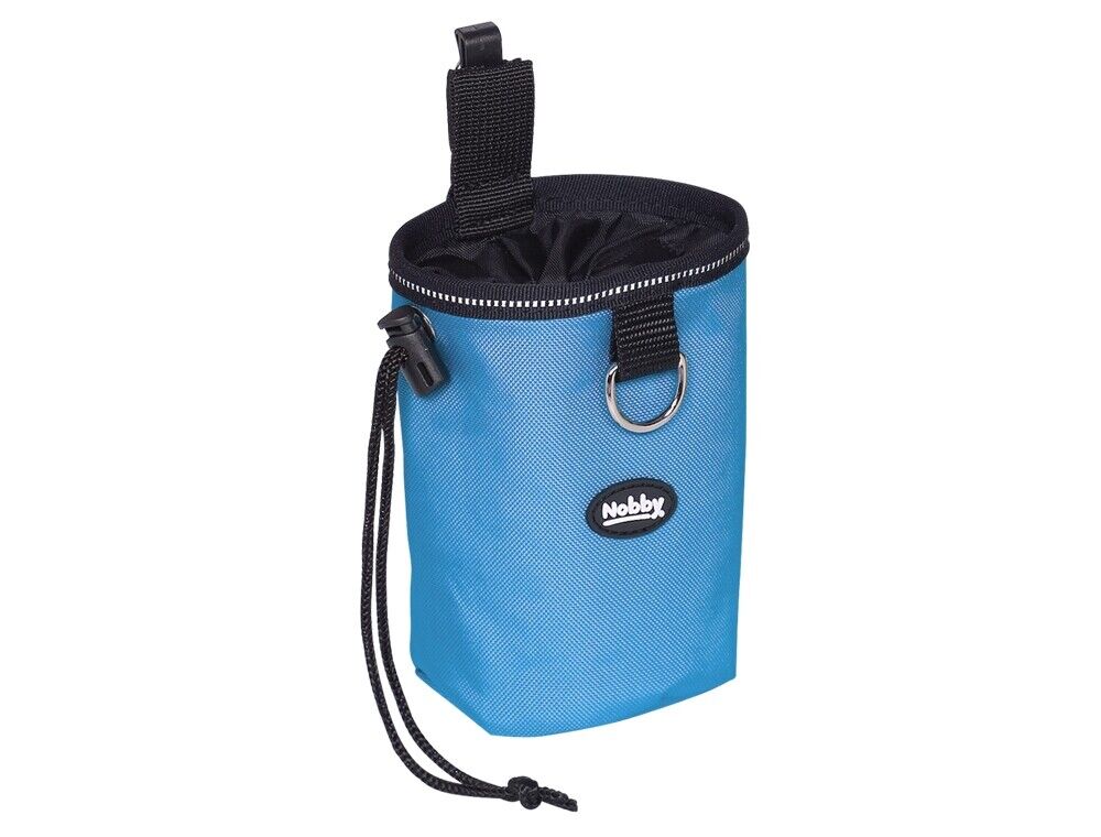 Nobby Snackbeutel RIO - Nylon Futterbeutel Leckerlibeutel Snacktasche mit Clip