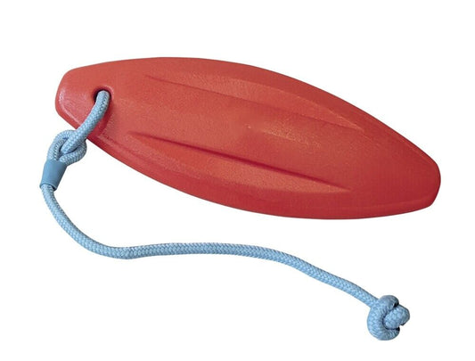 Nobby Wasserspielzeug FLOATING - TPR Lifeboard mit Seil - Apportierspielzeug