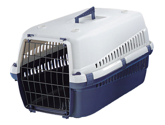 Nobby  Transportbox blau 54 x 38 x 33 cm Hund Katze