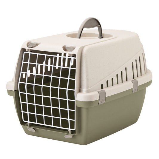 Nobby  Transportbox Happy Planet "TROTTER 1"gruen 49 x 33 x 30 cm Hund Dog Katze