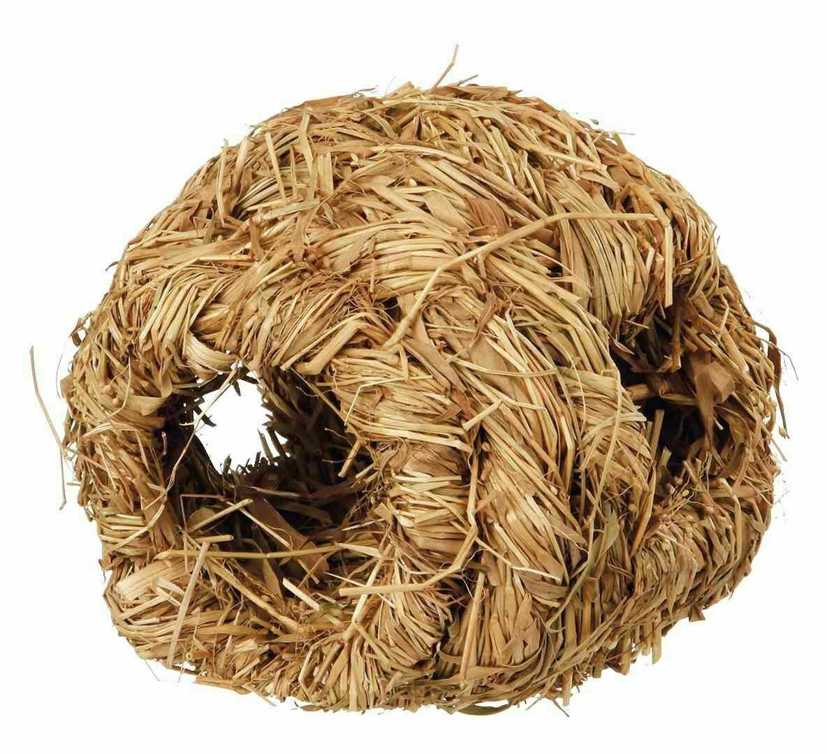Gras Tunnel Haus Nest Höhle Heu Stroh Meerschweinchen Kaninchen Hamster Nager