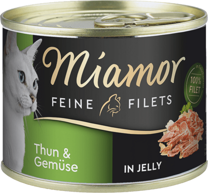 6 Stück Adult Katzenfutter Nassfutter Miamor Feine Filets Jelly MixPaket Cat