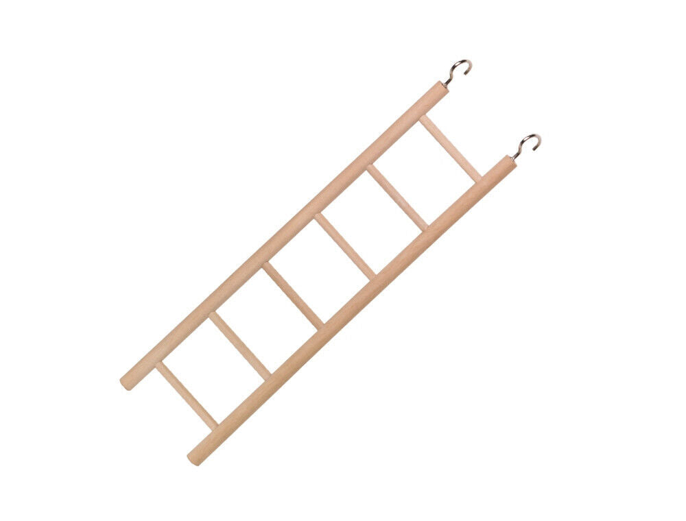 Nobby  Holzleiter 6 Sprossen; 26 x 7 cm Vögel Sittiche Kanarien Spielzeug