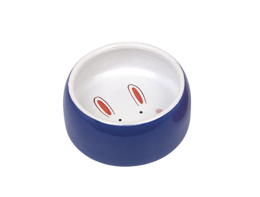 Nobby  Nager Keramik Futtertrogdunkel-blau ? 12 x 4,5 cm, 0,25 l