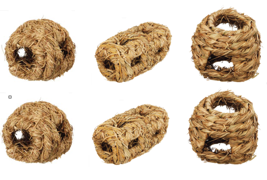 Gras Nest Grasnest Haus Nest Höhle Heu  Hamster Mäuse Nager 3 größen