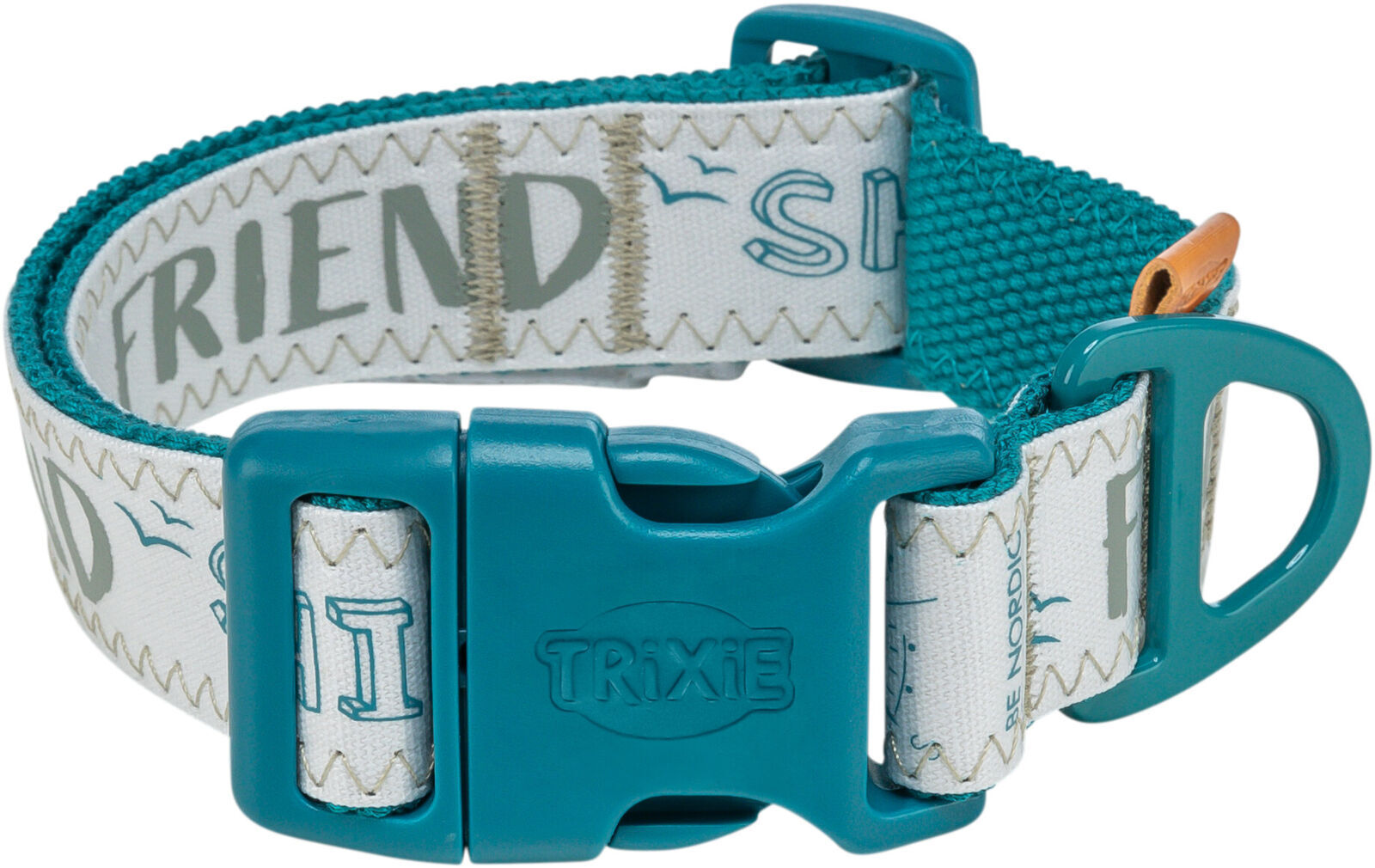 Trixie BE NORDIC Halsband Hund Gurtband Grau Schwarz Petrol NEUE 2024