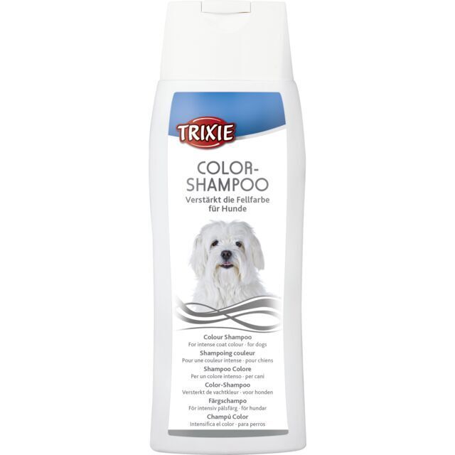 Trixie Shampoo Color-Shampoo Hunde Dog 250 ml weißes helles Fell