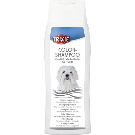 Trixie Shampoo Color-Shampoo Hunde Dog 250 ml weißes helles Fell