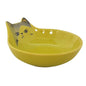 Nobby  Katzen Keramik Schale "Kato"gruen; Katze Cat  12 x 5,5 cm, 0,15 l