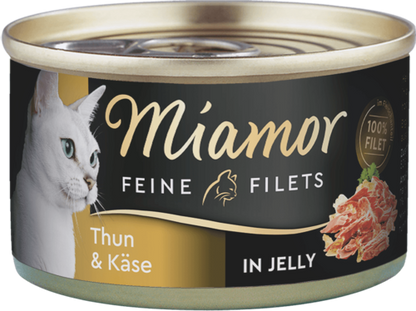 6 Stück Adult Katzenfutter Nassfutter Miamor Feine Filets Jelly MixPaket Cat