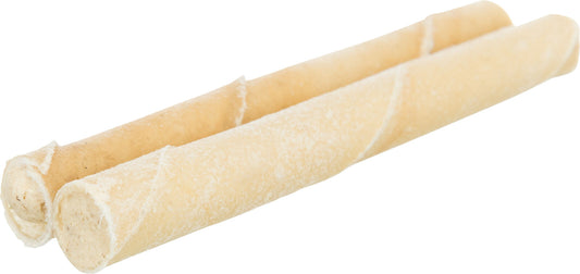 50 x gefüllte Kaurollen Hundesnack Geflügel Parmesan Füllung Kausnack Rinderhaut