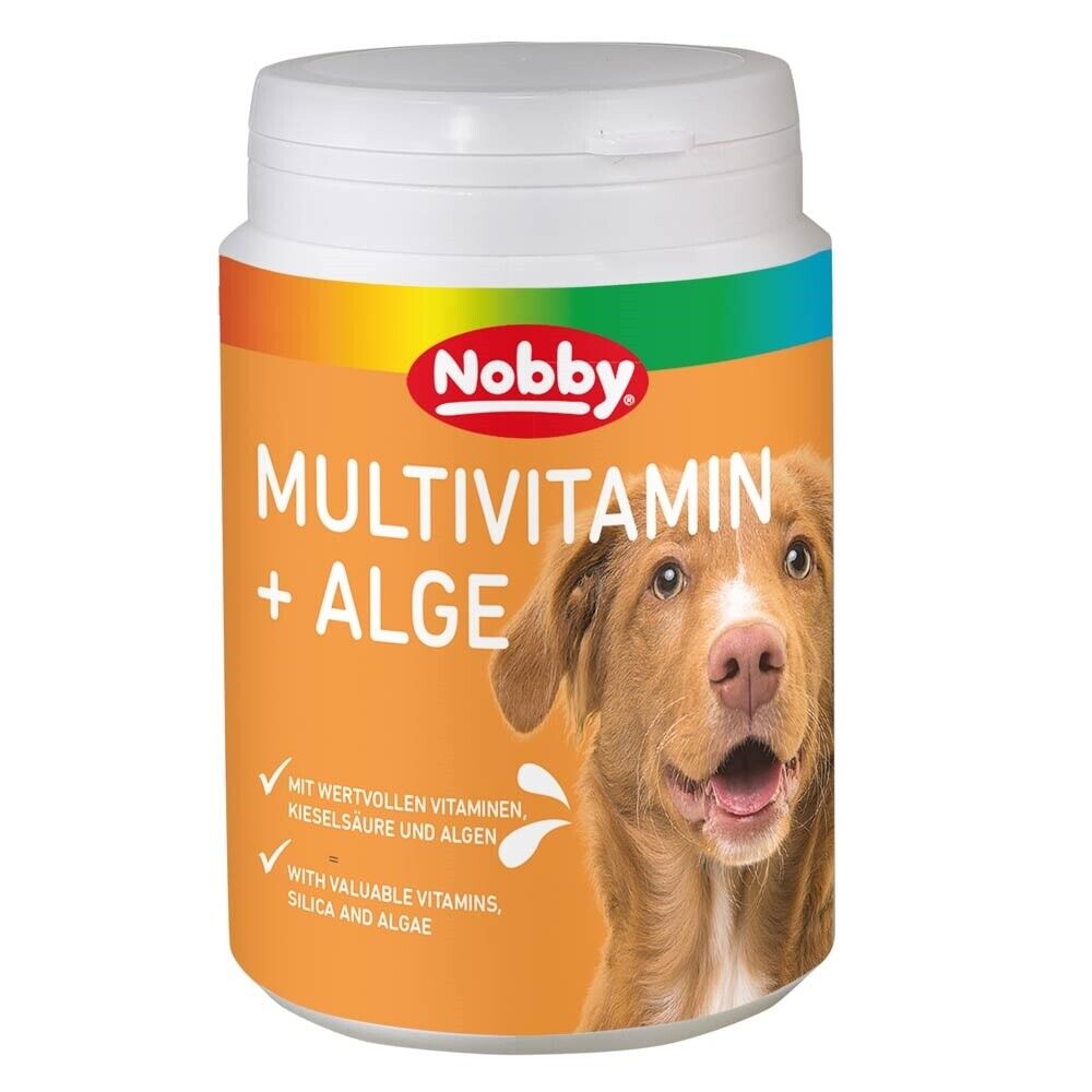 Nobby Tabletten Multivitamin Hund Alge Kieselsäure 185g Nahrungsergänzung Snack