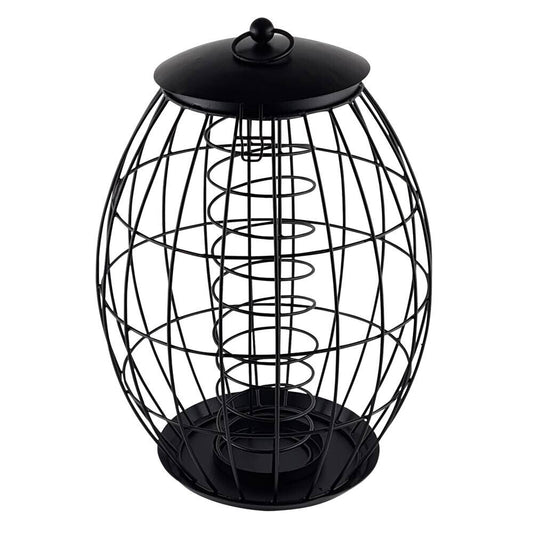 Nobby  Meisenknödel-Halter mit Gitter 24,5 x 37 cm schwarz Vogel Futter