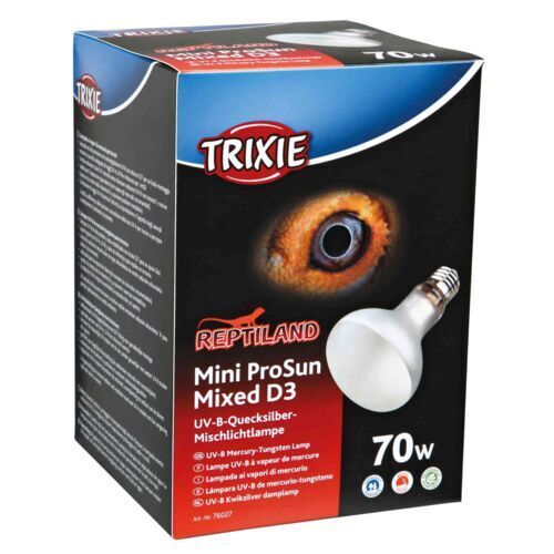 Mini Trixie ProSun Reptilien Mixed D3, UV-B Lampe, selbststartend 70 W