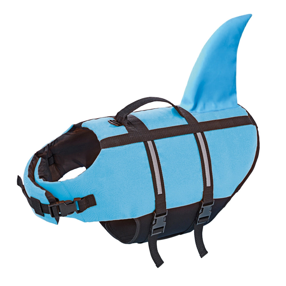 Nobby Hunde Schwimmhilfe SHARKI mit Flosse Rettungsweste Schwimmweste Weste