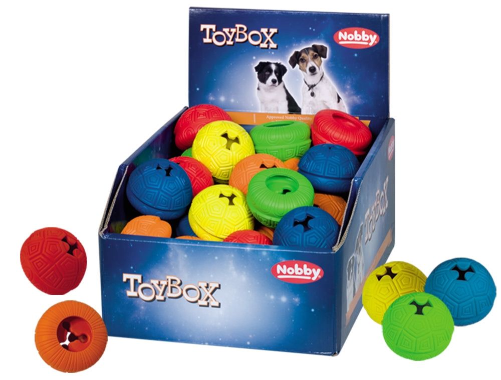 Nobby Vollgummi Snack-Toy Snackball Futterball Leckerli Snack Spielzeug Hund
