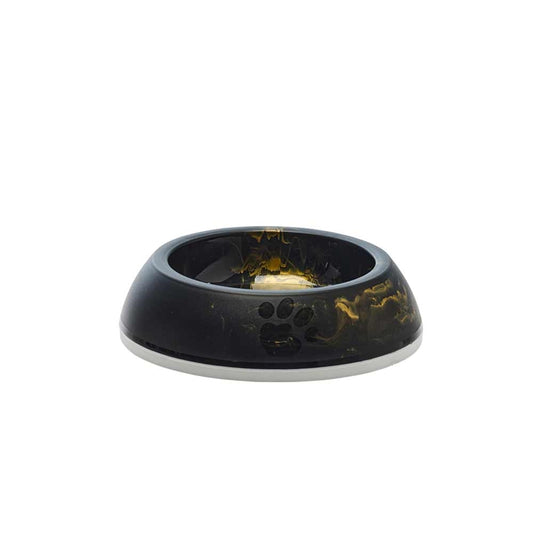 Nobby "Delice" Kunststoffnapf schwarz gold Fressnapf Futternapf Wassernapf Hund