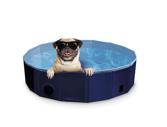 Nobby Hundepool inkl. Abdeckung Planschbecken Swimmingpool Pool robust