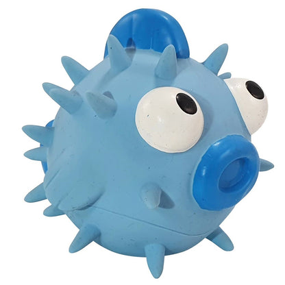 Nobby Hundespielzeug Latex Kugelfisch Affe Monster Schildkröte quietschend Hund
