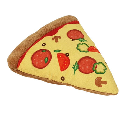 Nobby Hundespielzeug Food Pizza Hähnchenkeule quietschend Spielzeug Hund