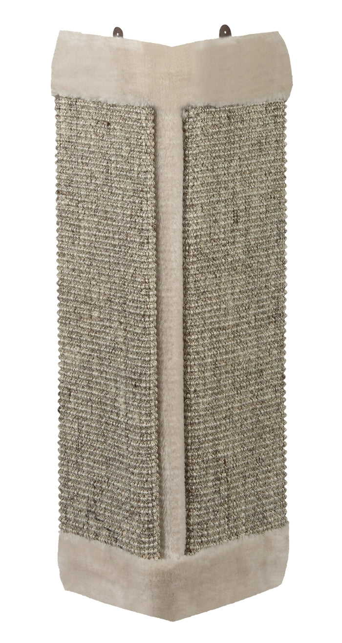 Nobby Kratzecke grau beige Plüsch Sisal Katze Kratzmatte Kratzbrett Kratzen