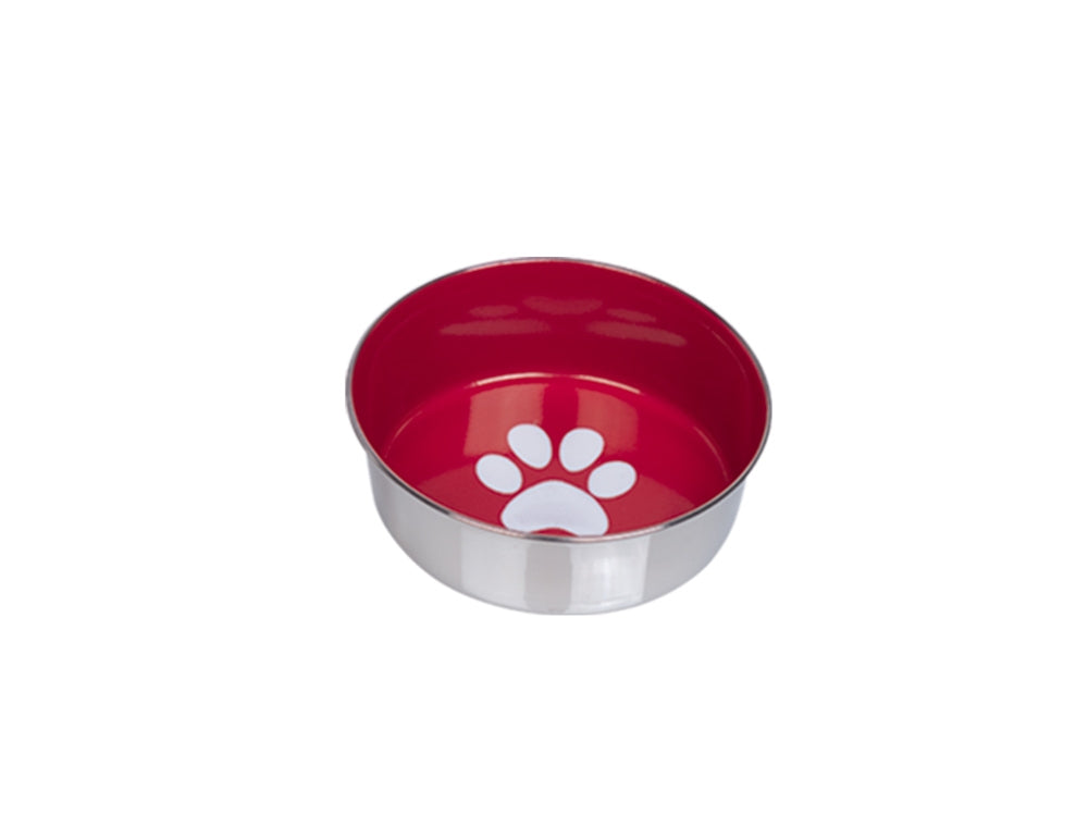Nobby Edelstahlnapf Heavy Paw rutschfest Fressnapf Futternapf Wassernapf Hund
