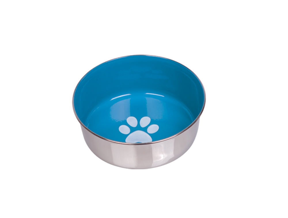 Nobby Edelstahlnapf Heavy Paw rutschfest Fressnapf Futternapf Wassernapf Hund