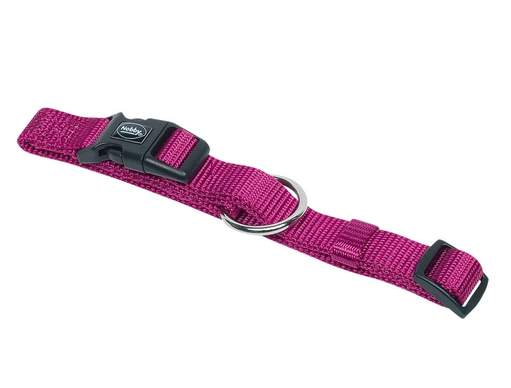 Nobby Halsband CLASSIC Nylon Hundehalsband XXS/XS-S/S-M/M-L/L-XL alle Farben