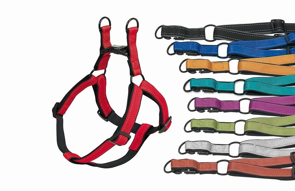 Nobby Geschirr Classic Reflect SOFT Hund Dog Nylon Reflektorstreifen XS - L