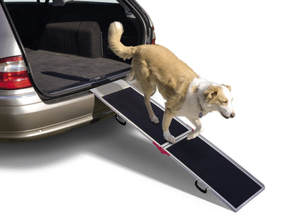 Nobby Hunderampe Aluminium 152x36cm bis 75kg Rampe Hundetreppe Hund