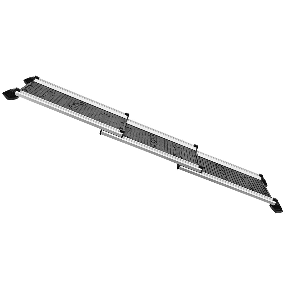 Nobby Aluminium Teleskop Rampe für Hunde bis 90 kg Hunderampe Hundetreppe