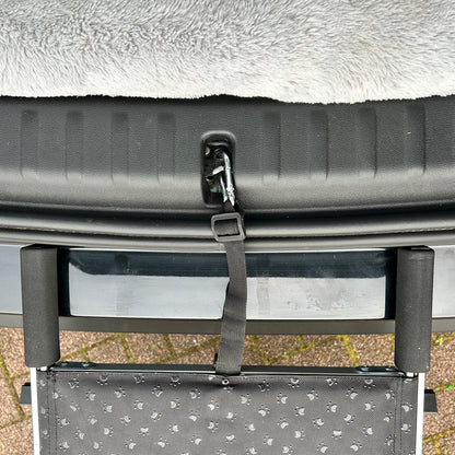Nobby Aluminium Falt-Treppe 4-stufig 75kg Hunderampe Hundetreppe Hund rutschfest