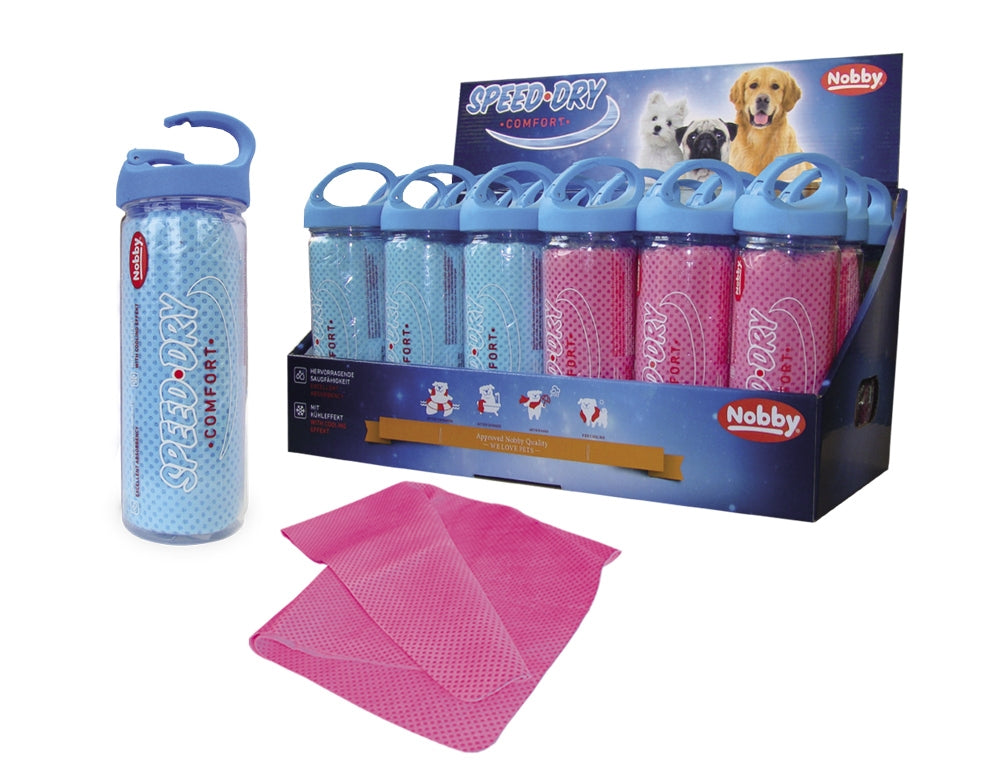 Nobby Hundehandtuch SPEED DRY COMFORT 66x43cm DIV. FARBEN Handtuch Hund Katze