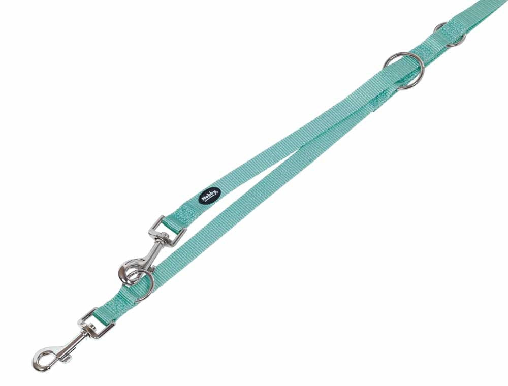 Nobby Führleine CLASSIC 200 cm - 10/15/20/25 mm - Nylon Leine Hundeleine 2 m