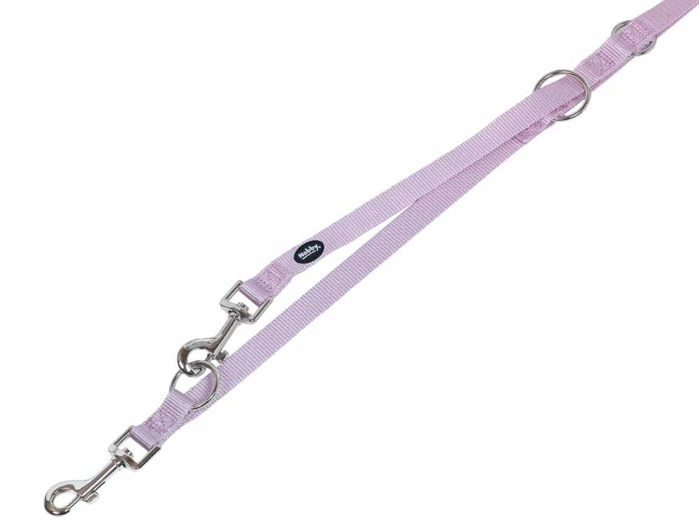 Nobby Führleine CLASSIC 200 cm - 10/15/20/25 mm - Nylon Leine Hundeleine 2 m