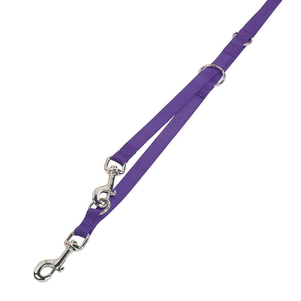 Nobby Führleine CLASSIC 200 cm - 10/15/20/25 mm - Nylon Leine Hundeleine 2 m