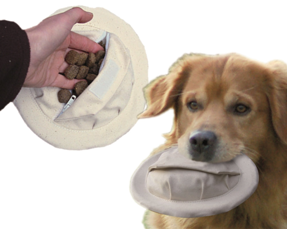 Nobby Flybee Dummy und Wurfscheibe schwimmt Preydummy Frisbee Disc Snack Hund