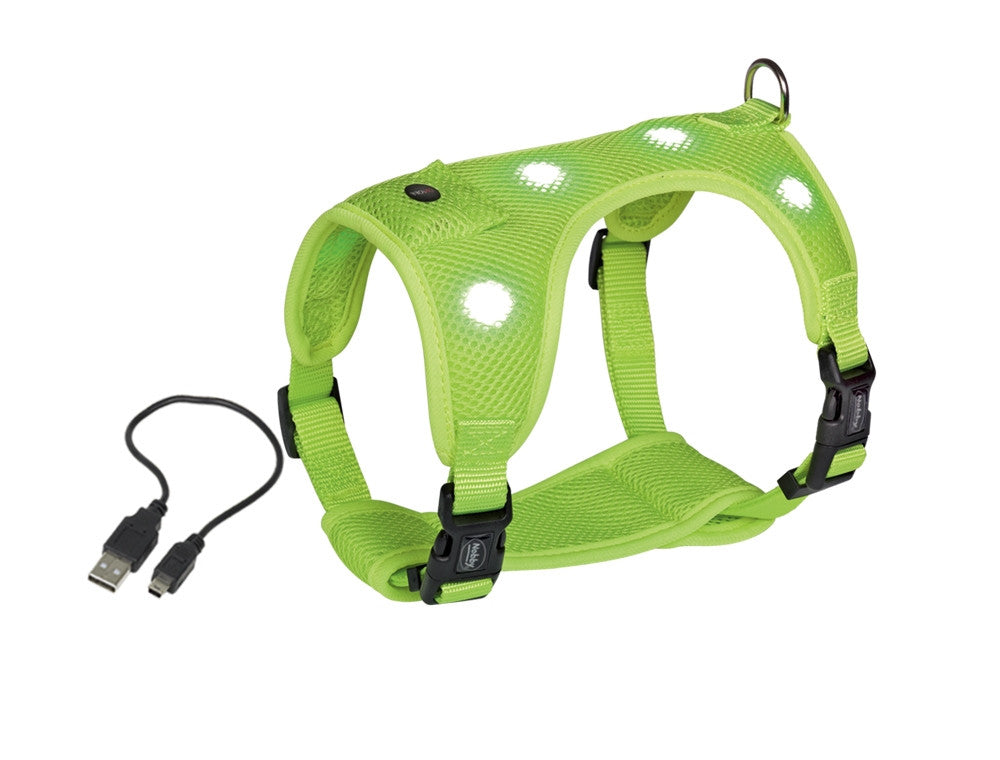 Nobby Geschirr LED FLASH MESH Reflect Hund Dog S, M, L