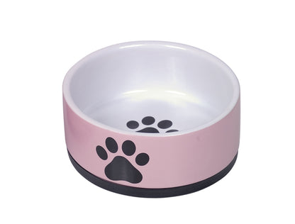 Nobby Keramik Napf Paw blau rosa Hund Katze Fressnapf Futternapf Keramiknapf