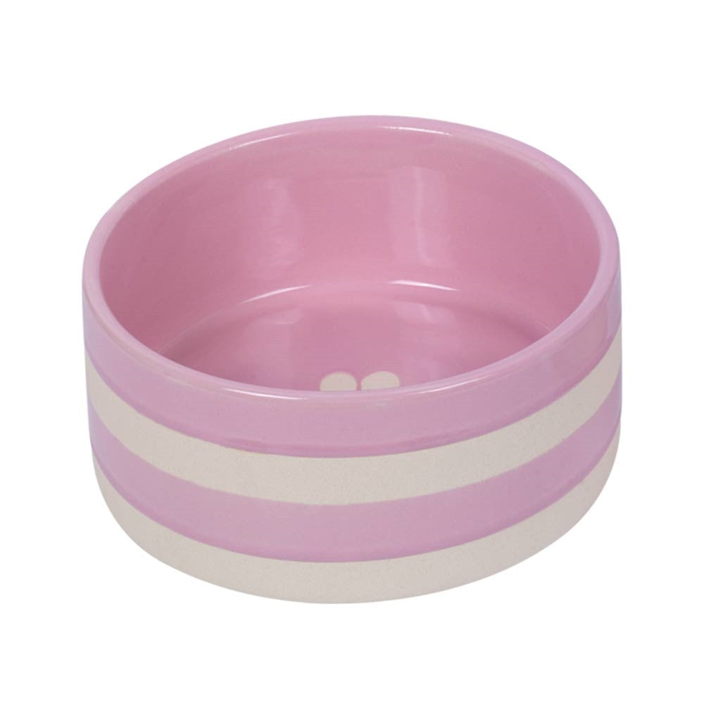 Nobby Keramik Napf Strio rosa Hund Katze Dog Cat