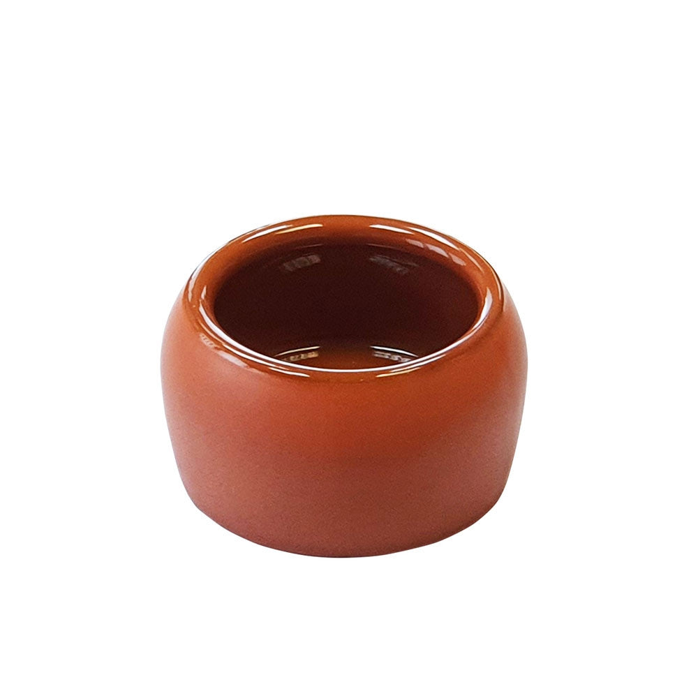Nobby Terracotta Futtertrog Napf Nagetier Hamster Meerschweinchen Kaninchen