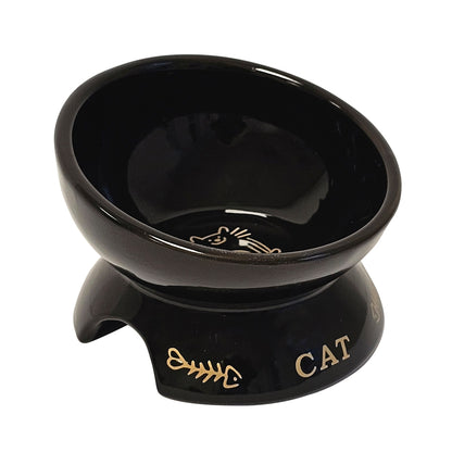 Nobby Katzen Keramiknapf Katzennapf Golden Cat ergonomisch erhöht Napf Katze