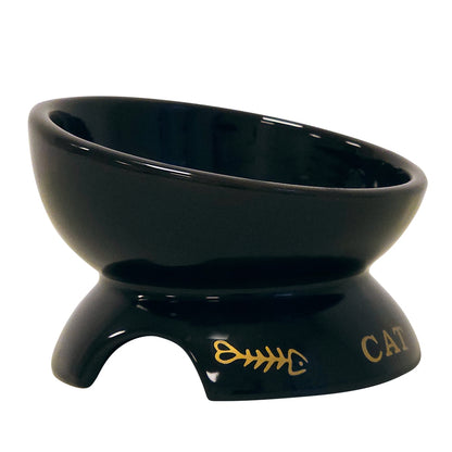 Nobby Katzen Keramiknapf Katzennapf Golden Cat ergonomisch erhöht Napf Katze