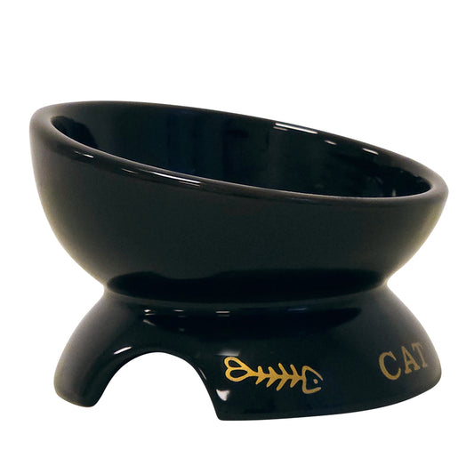 Nobby Katzen Keramiknapf Katzennapf Golden Cat ergonomisch erhöht Napf Katze