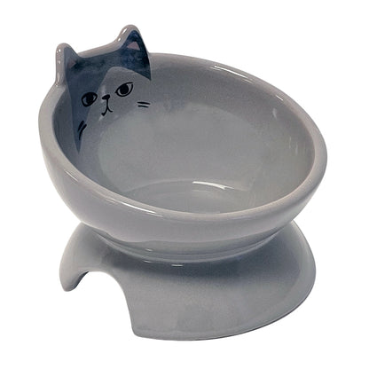 Nobby Katzen Keramiknapf Katzennapf Kato ergonomisch erhöht Napf Katze