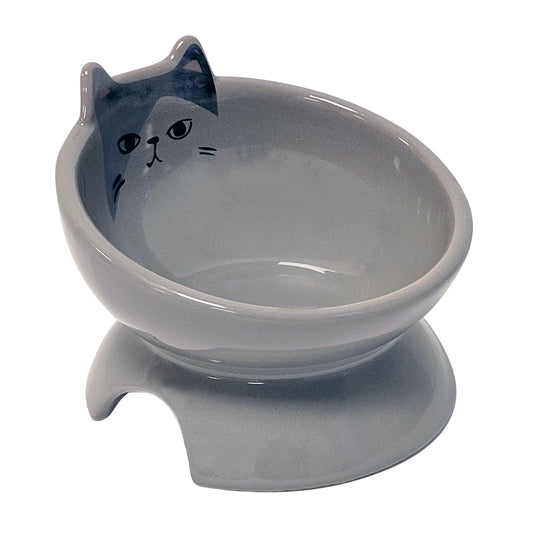 Nobby Katzen Keramiknapf Katzennapf Kato ergonomisch erhöht Napf Katze