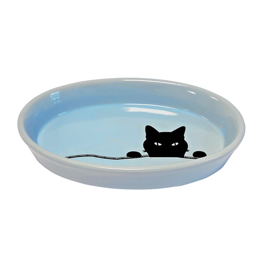 Nobby Katzen Keramiknapf Napf Futterschale Katze Wilson Beige Pink Blau Cat